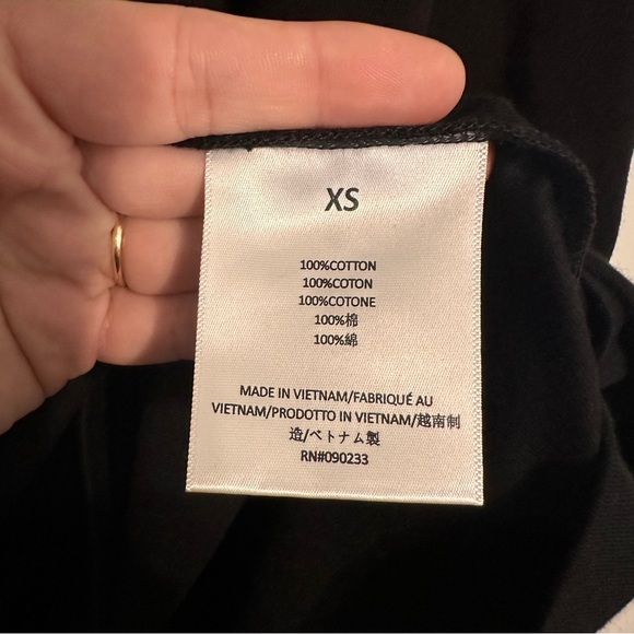 Fear of God Essentials Logo Applique Cotton Mock Neck Long Sleeve Tshirt XS - Picture 6 of 8
